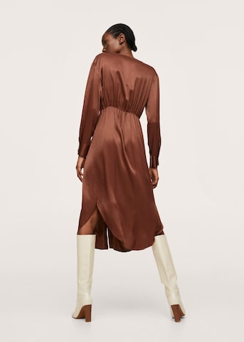 MANGO Dress 'NANA' in Brown