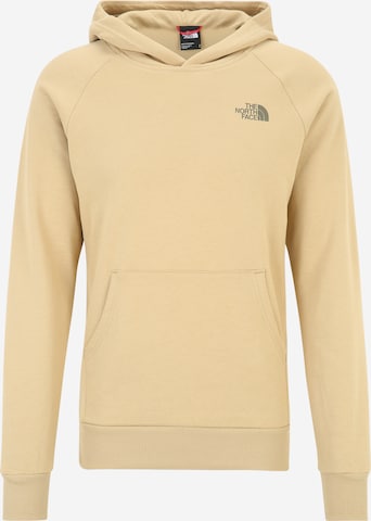 THE NORTH FACE Sweatshirt 'RED BOX' i beige: forside