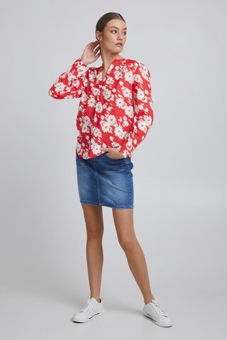 ICHI Blouse in Red