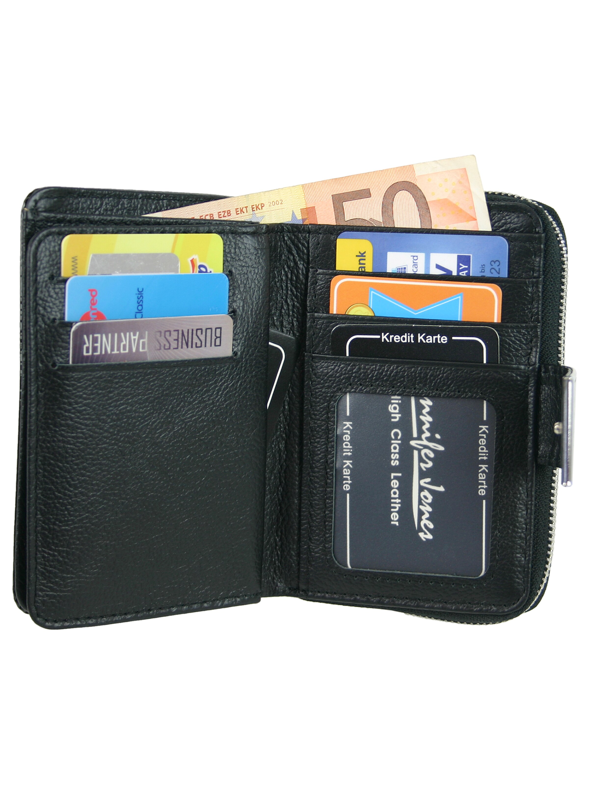 Jennifer Jones Wallet in Black