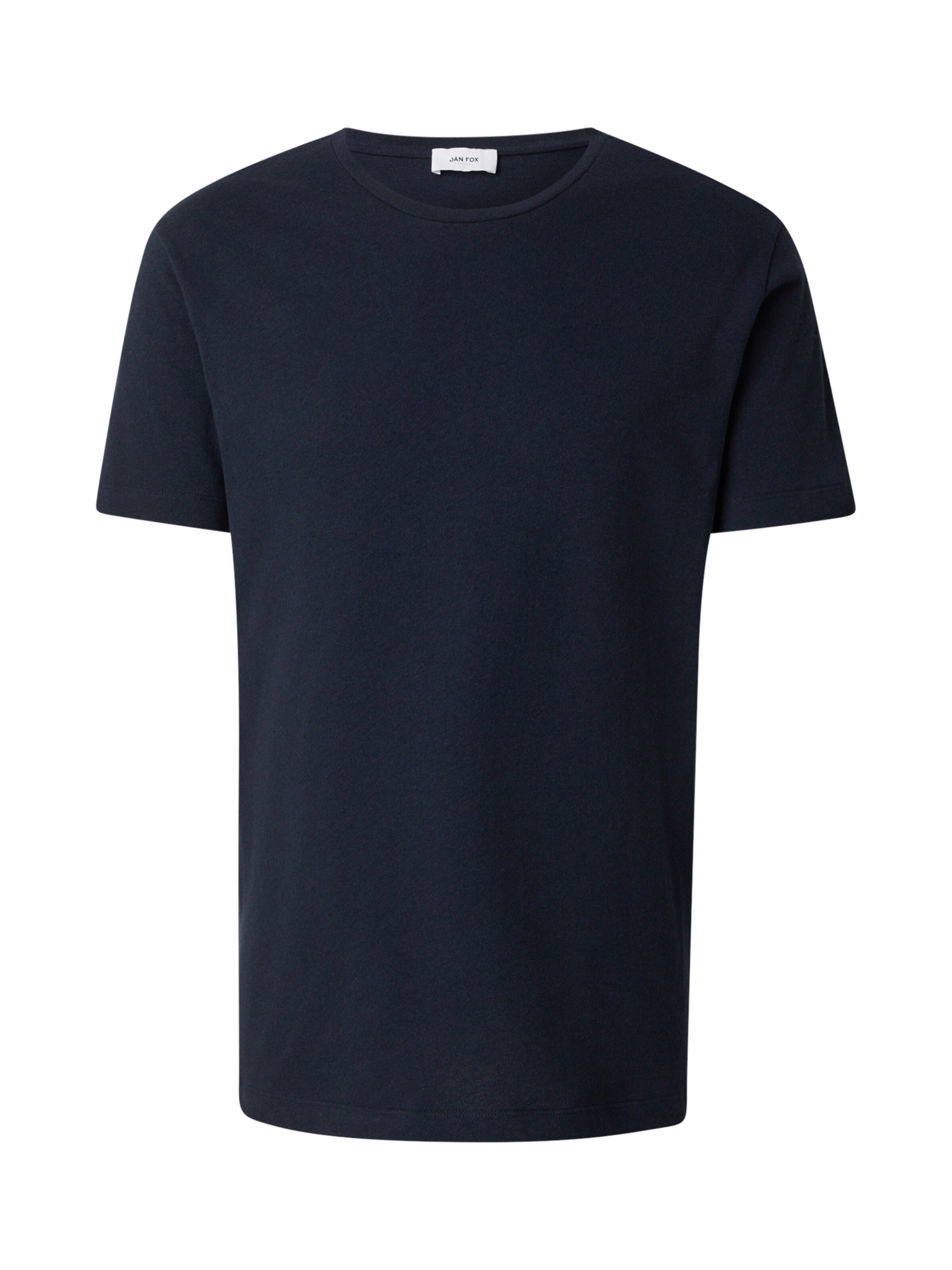 DAN FOX APPAREL T-Shirt 'Caspar' en bleu marine, Vue avec produit