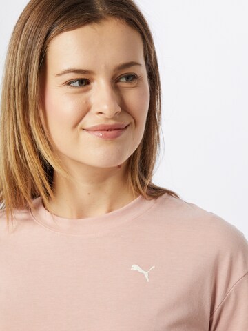 PUMA Функциональная футболка 'WINTER PEARL' в Ярко-розовый