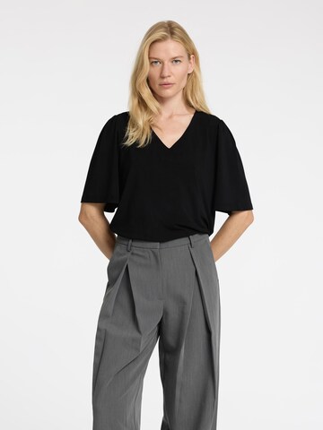 SELECTED Blouse in Black: front