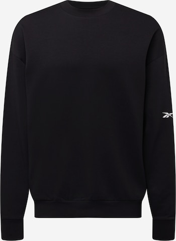 Reebok Sport sweatshirt 'DreamBlend' i svart: framsida