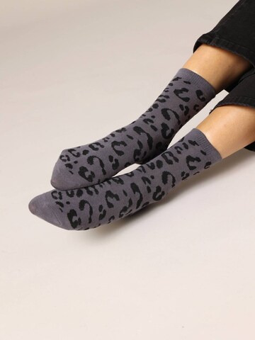 Chaussettes 'Anina' Deeluxe en gris