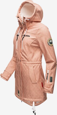 MARIKOO Raincoat 'Zimtzicke' in Pink