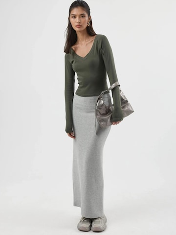 Busem - Blusa em verde: frente