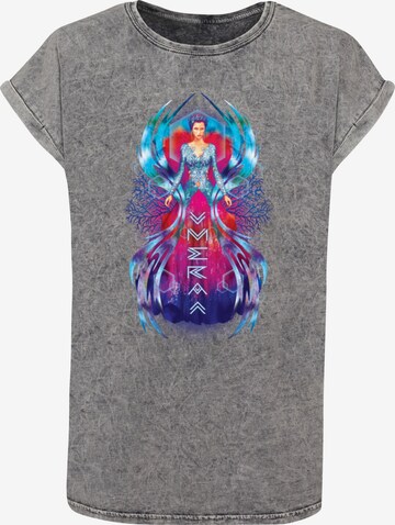 ABSOLUTE CULT Shirt 'Aquaman - Mera Dress' in Grijs: voorkant