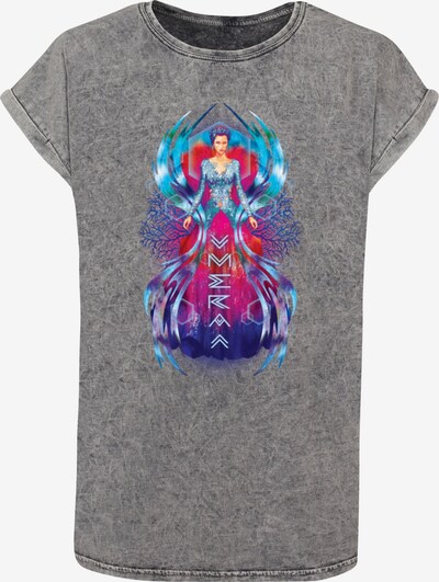ABSOLUTE CULT T-Shirt 'Aquaman - Mera Dress' in graumeliert / mischfarben, Produktansicht