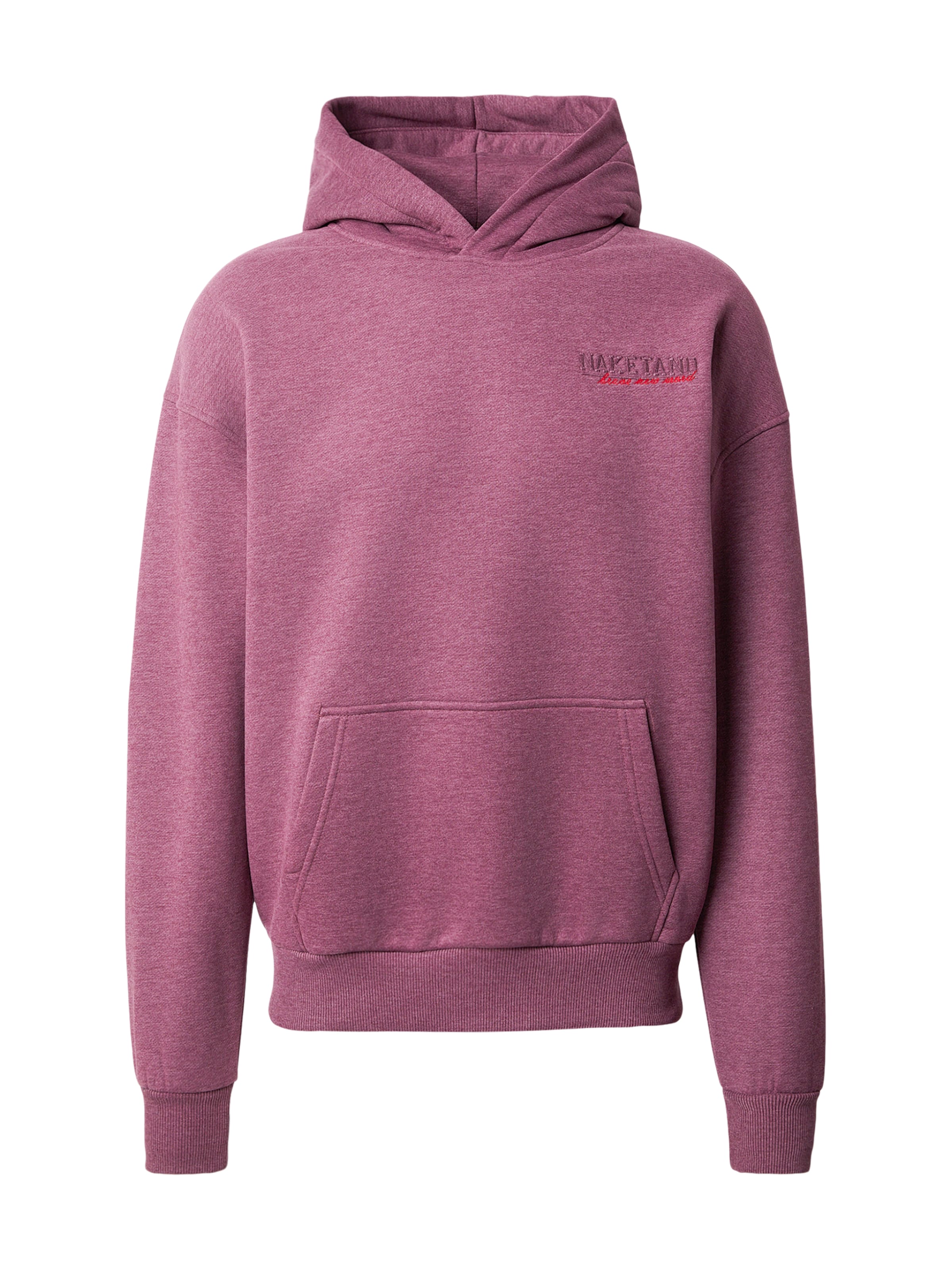 sarkans naketano Sportisks džemperis: no priekšpuses