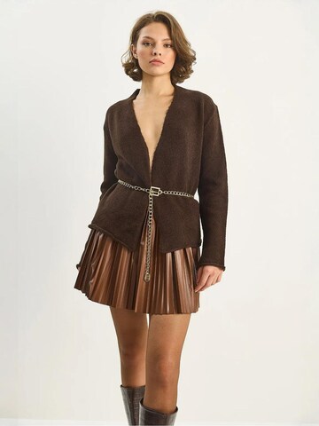 Gonna di Bianco Lucci in marrone