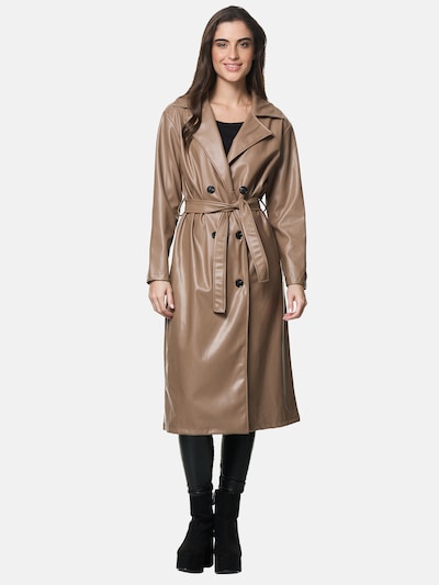 Elara Between-seasons coat in XS-XL in Brown, Item view