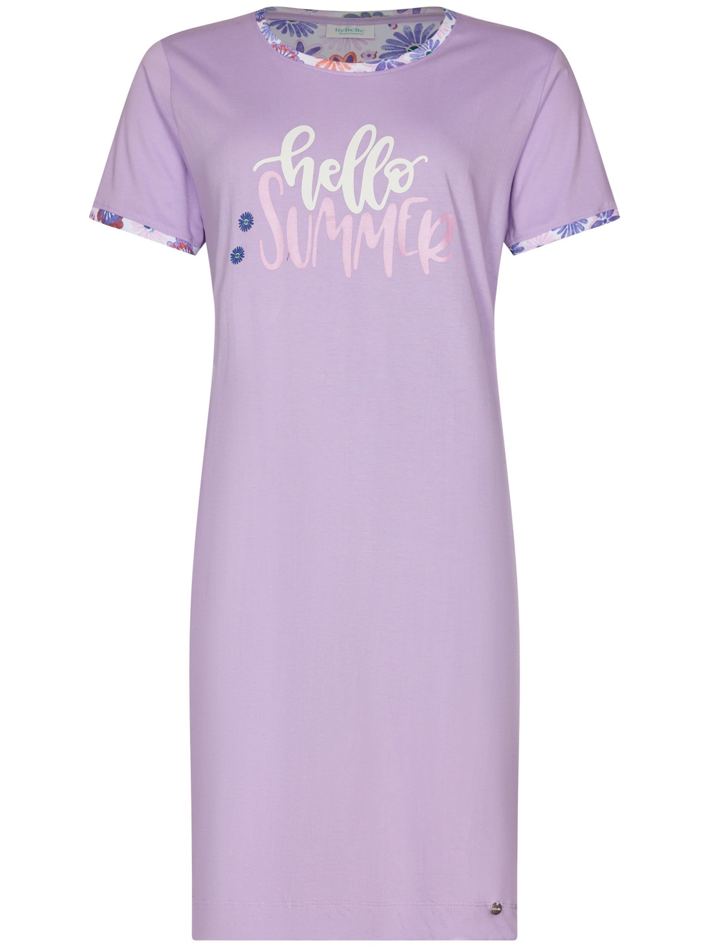 Rebelle Nightgown in Purple: front