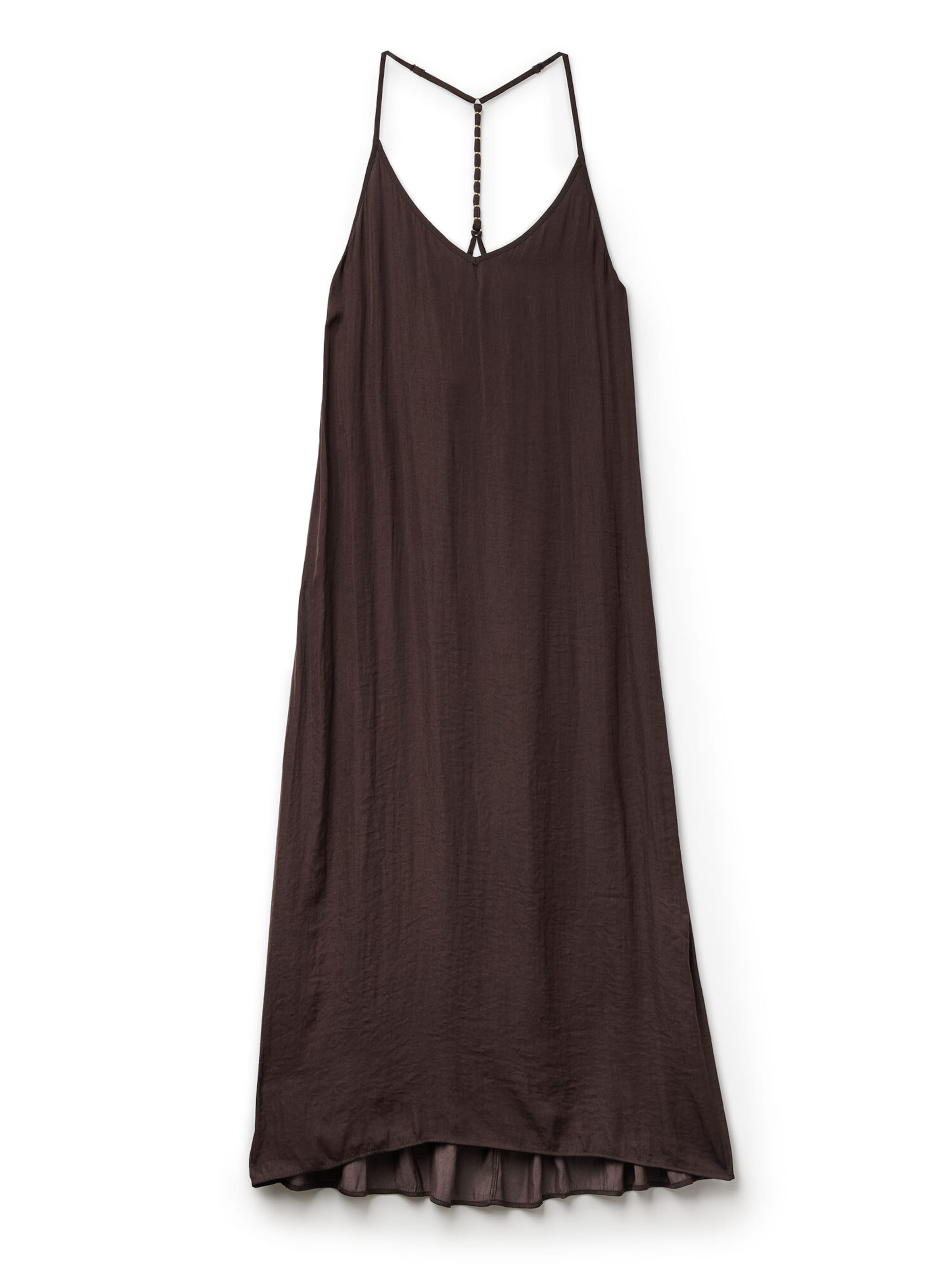 CALZEDONIA Beach Dress in Brown: front