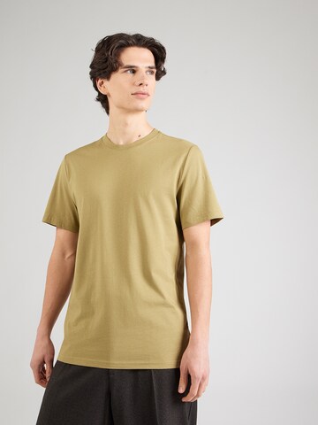 MUSTANG Μπλουζάκι 'Austin' σε κίτρινο: μπροστά