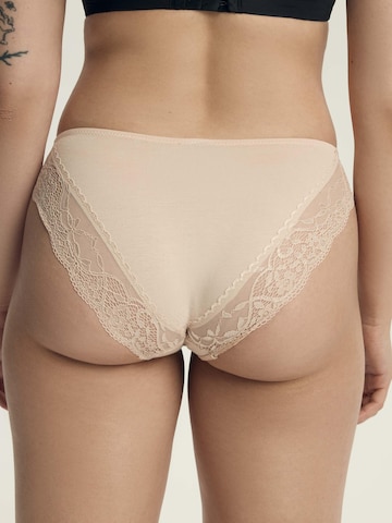 ESOTIQ - Panti 'Taillenslip Patri im 2er Pack, leichter Shaping Effekt, hohe Leibhöhe L' en beige