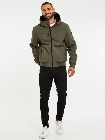 Threadbare Between-season jacket 'Nerston' in Green