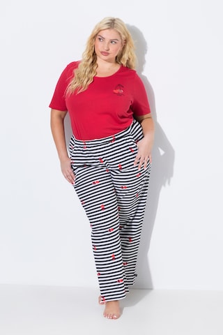 Ulla Popken Pyjamabroek in Zwart