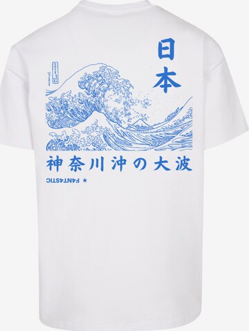 F4NT4STIC Shirt 'Kanagawa' in Weiß