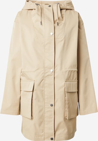 Parka mi-saison 'KAHARA' VILA en beige : devant