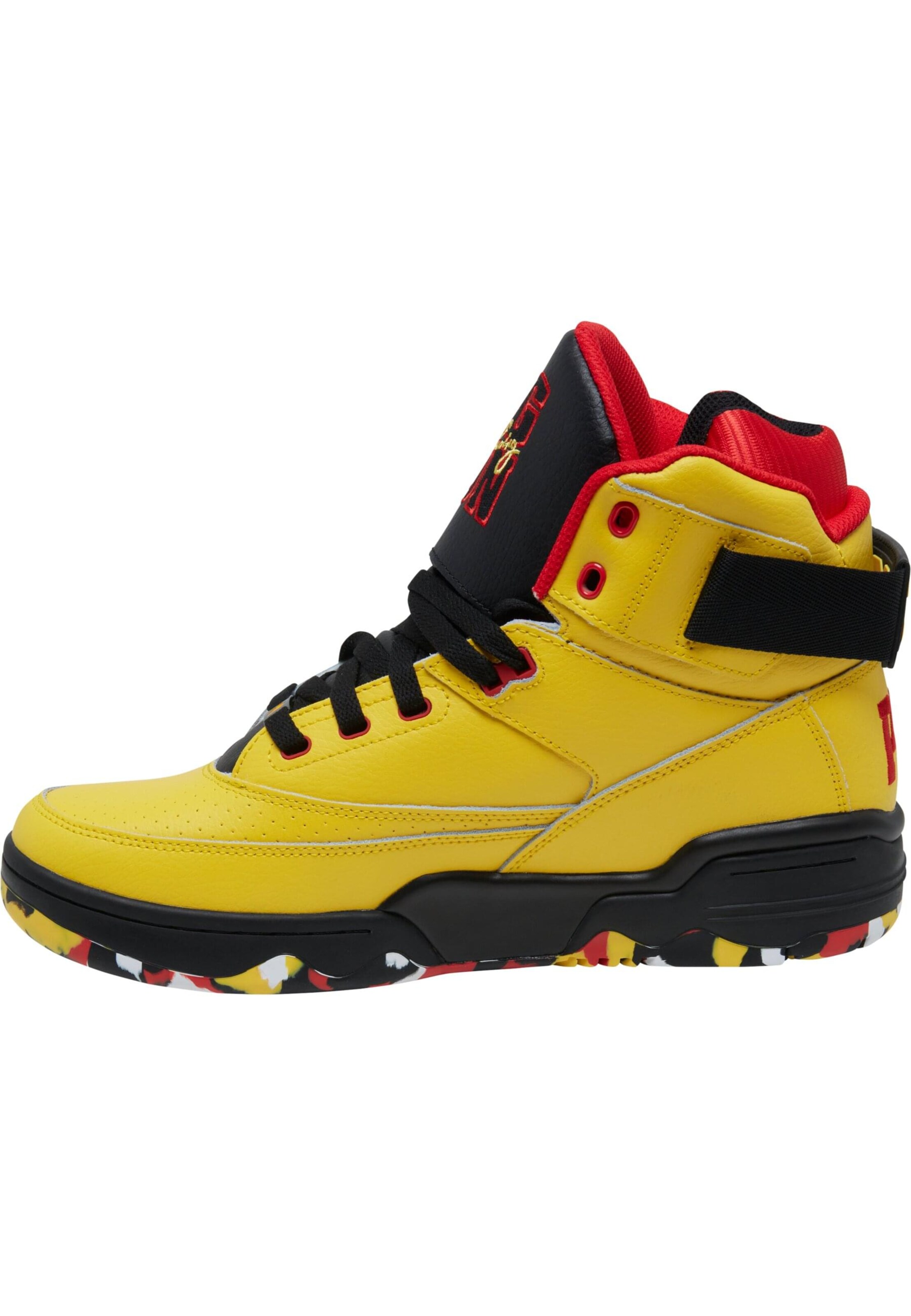 Ewing Sneakers hoog '33 Hi Big Pun' in Geel