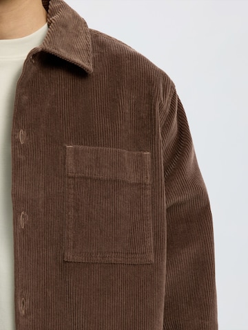 Veste mi-saison 'SLMotto Kris' SELECTED en marron