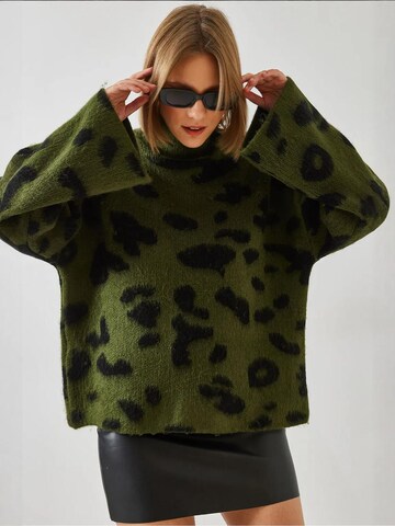 Bianco Lucci - Pullover em verde