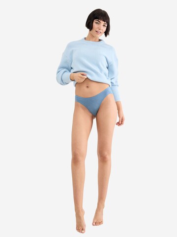Slip 'Blue Zero Feel Pure' SLOGGI en bleu