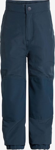 VAUDE Regular Outdoor broek 'Caprea' in Blauw: voorkant
