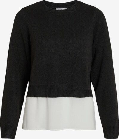 VILA Пуловер 'BENTE' в черно / бяло, Преглед на продукта