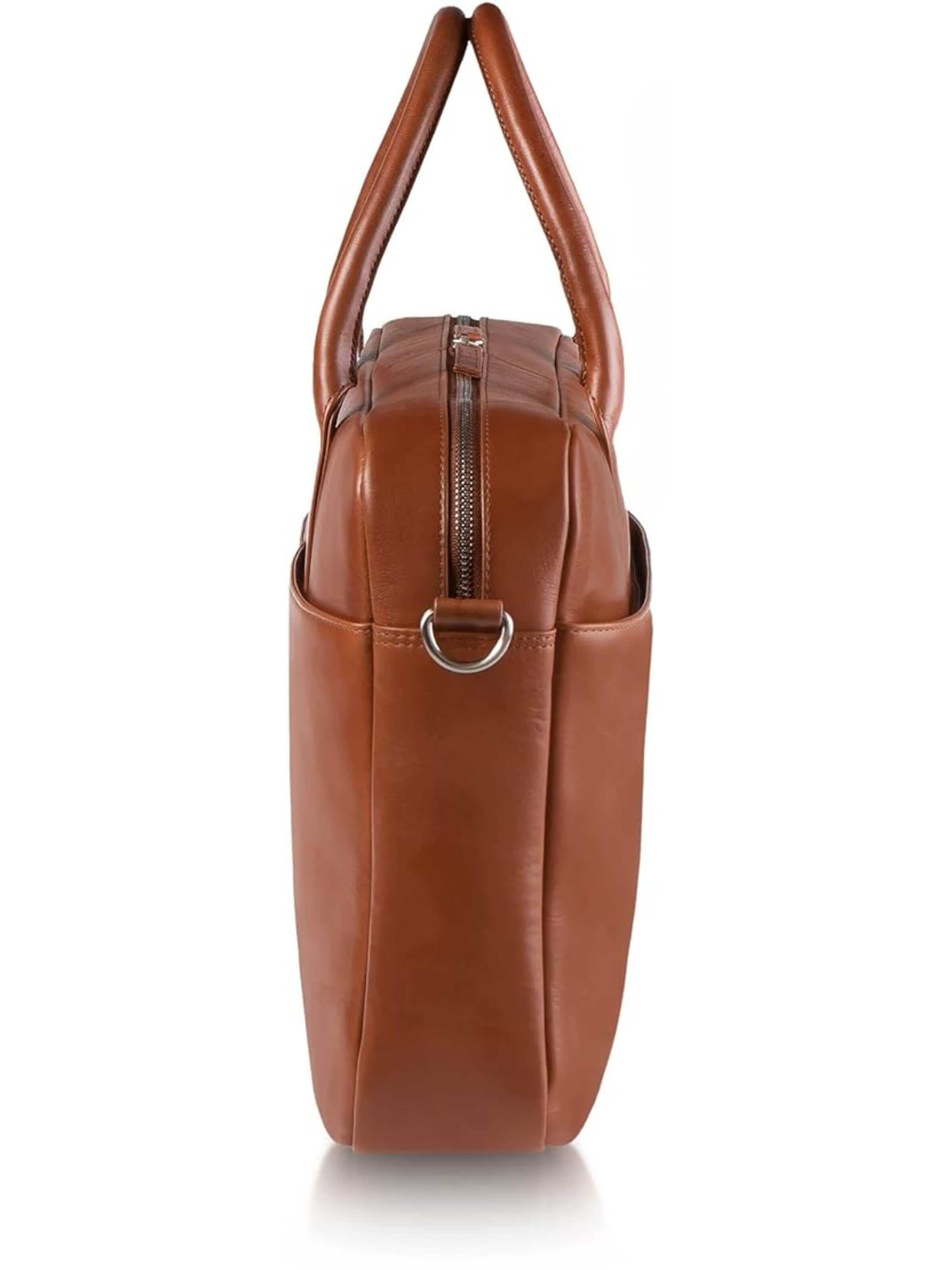 PURE Studios - Bolsa para portátil 'NAOS' en marrón