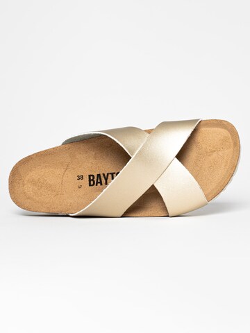 Bayton - Sapato aberto 'Gomera' em ouro