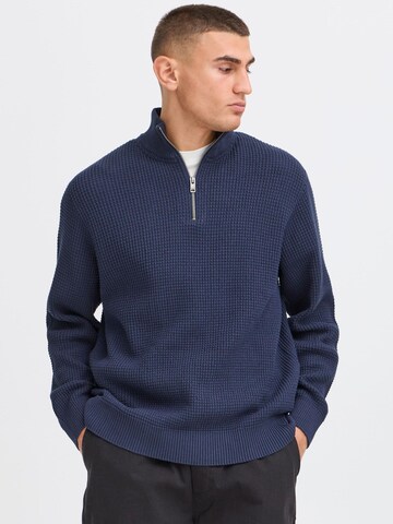!Solid Troyer ' SDRIVER HALFZIP ' in Blau