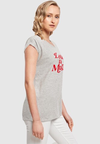 T-shirt 'Lost In Music' Mister Tee en gris