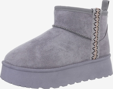 Ital-Design Boots in Grau: Vorderseite