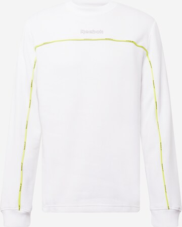 Reebok Sports sweatshirt in White: front