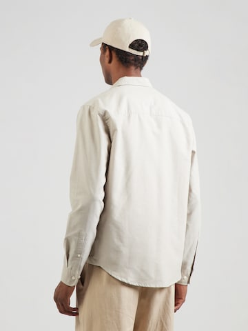 Only & Sons Regular fit Button Up Shirt 'ONSALVARO' in Beige