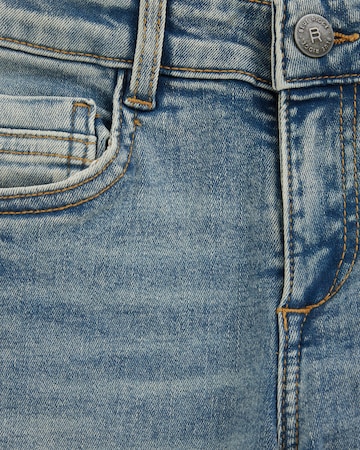 WE Fashion Slimfit Jeans i blå