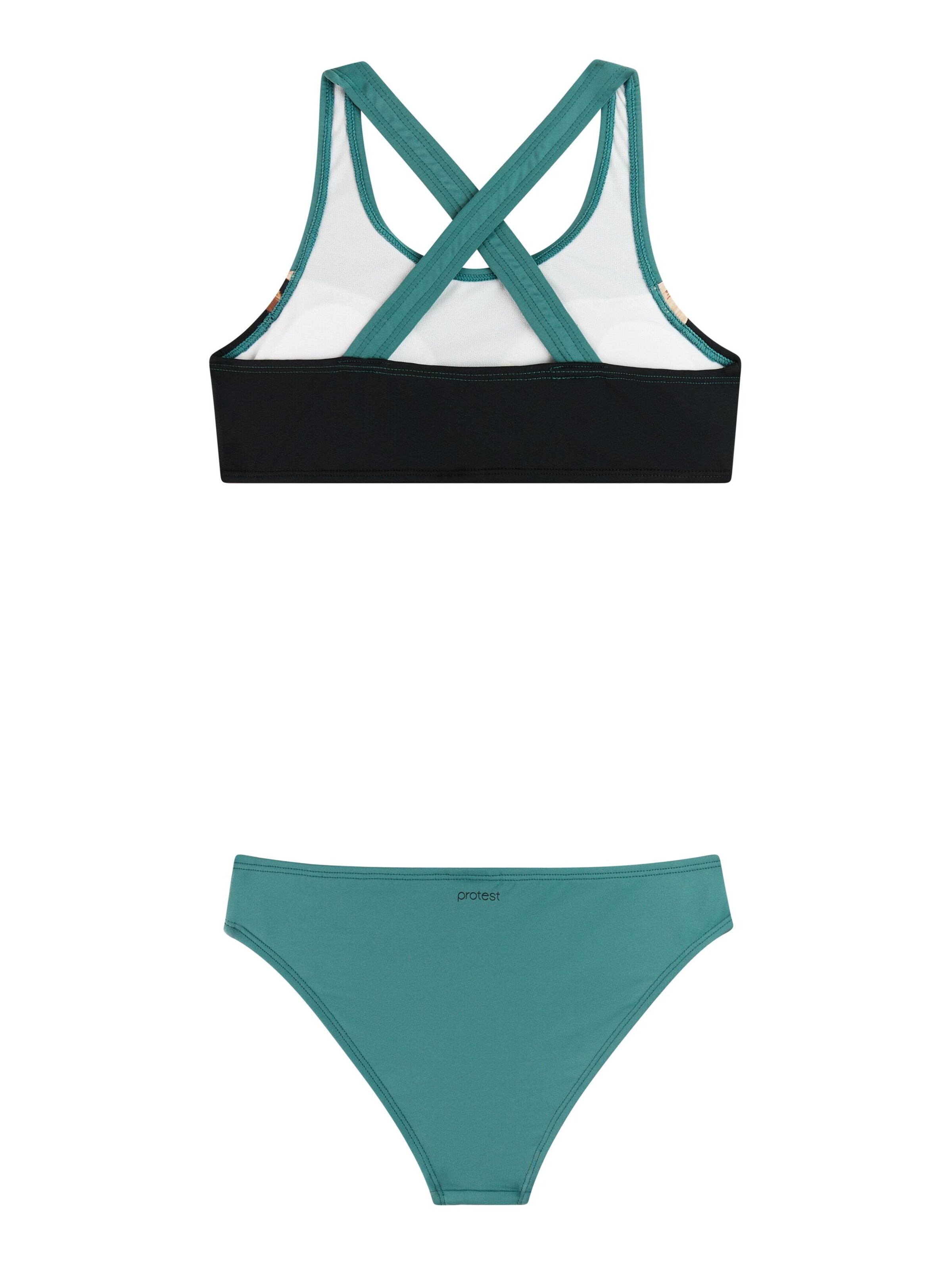 PROTEST Bikini 'PRTFruity JR' in Groen