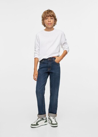 MANGO KIDS regular Jeans i blå