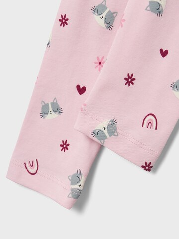 NAME IT Skinny Leggings 'NMFBILINE' in Pink