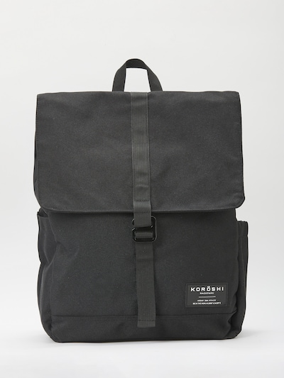 KOROSHI Sac à dos en noir / blanc, Vue avec produit