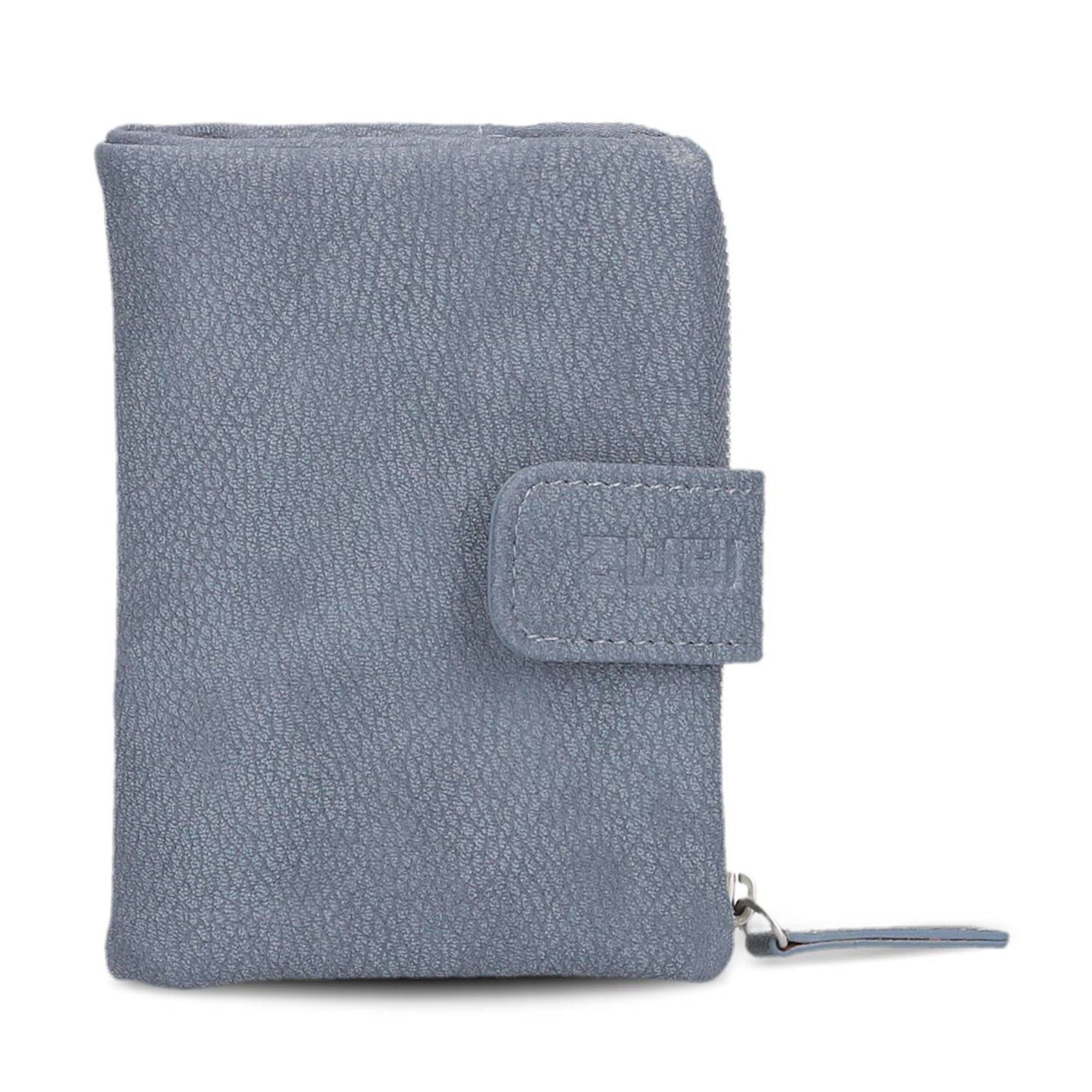 ZWEI Portemonnaie 'Mademoiselle' in Blau: Vorderseite