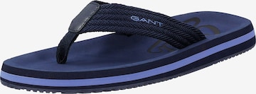 GANT Zehentrenner in Blau: Vorderseite