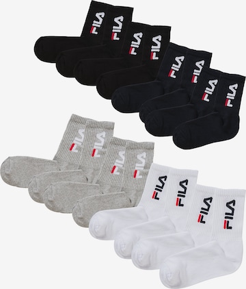 FILA Socks in Black: front