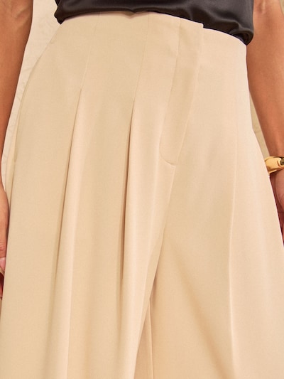 love & roses Pleat-front trousers in Chamois, Item view