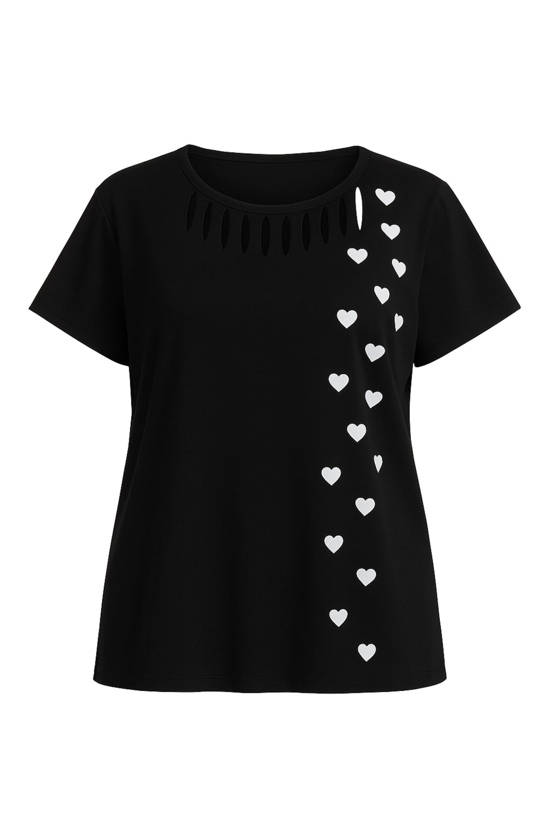 T-shirt Shape Of You en noir : devant