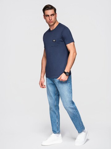 Ombre Shirt in Blauw