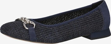 CAPRICE Ballerina in Blau: Vorderseite