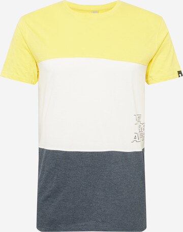 Alife and Kickin Shirt 'Ben' in Yellow: front